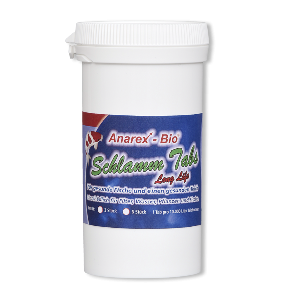 Longlife Koi Tabs - 3pz - batteri di degradazione dei fanghi e Anarex-Bio®